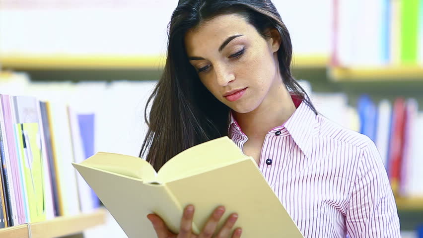 meisje met een boek
