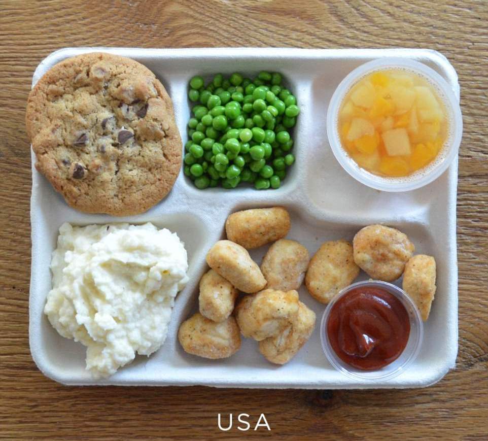 Śniadanie szkolne w USA