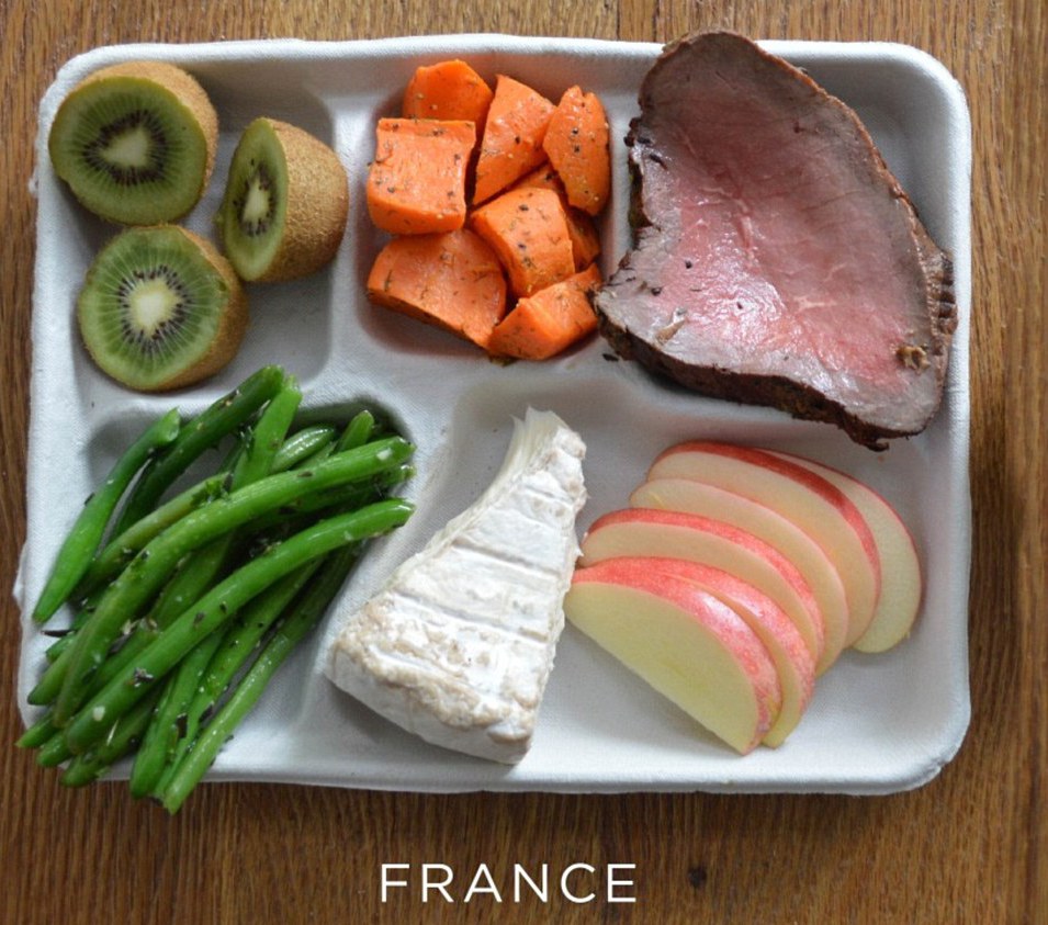 Śniadanie szkolne we Francji