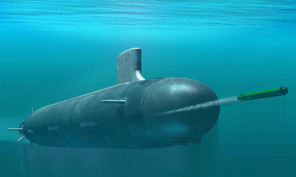 Wystrzeliwanie torpedy z łodzi podwodnej