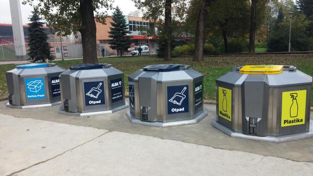 Ondergrondse afvalcontainers