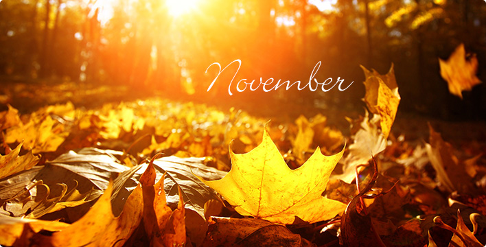 Maand november