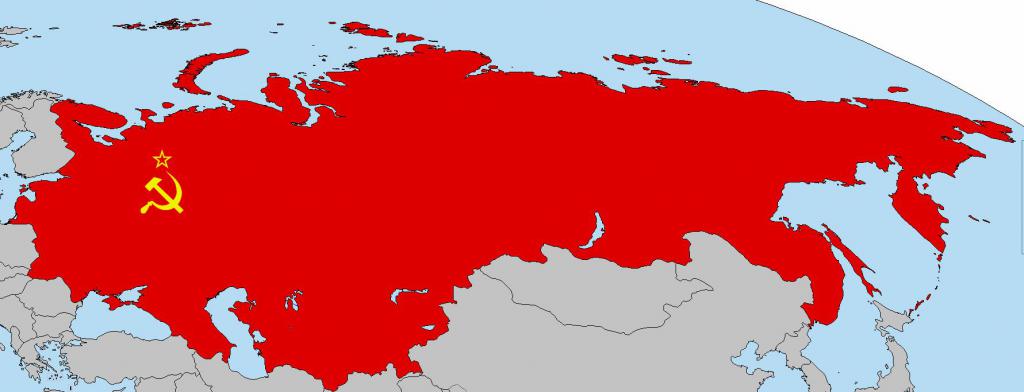 Mapa ZSRR