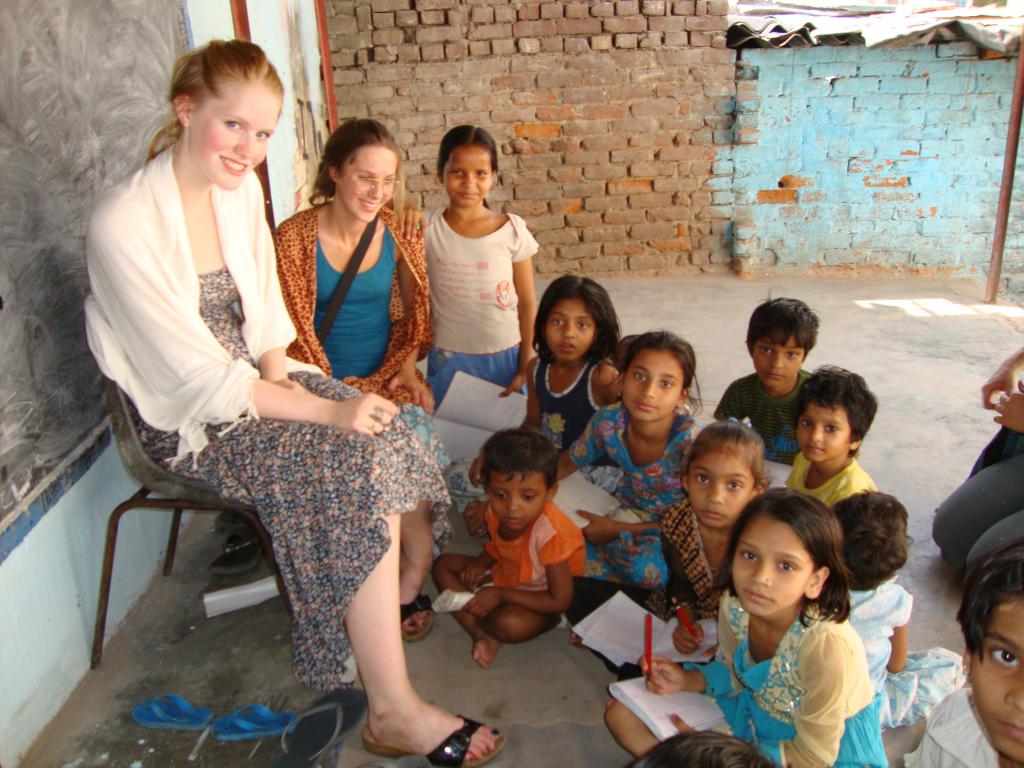 Liefdadigheid met kinderen