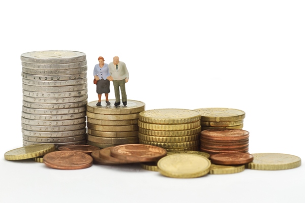 bevriezing van het gefinancierde deel van het pensioen tot 2020